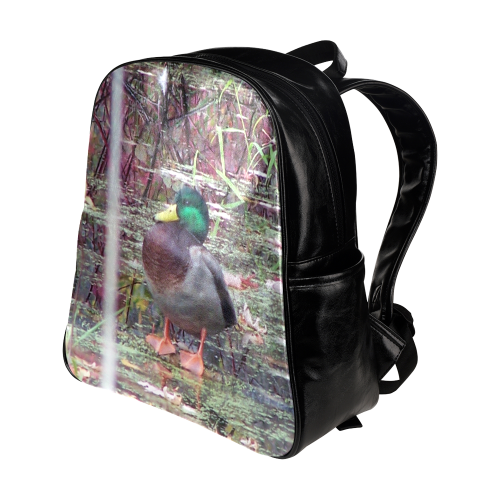 Mallard Drake Multi-Pockets Backpack (Model 1636)