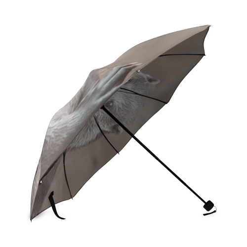 sweet young otter Foldable Umbrella (Model U01)