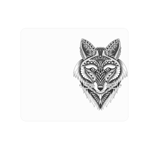 Foxy Wolf ornate animal drawing Men's Clutch Purse （Model 1638）