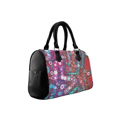 Bubble Maddness Boston Handbag (Model 1621)