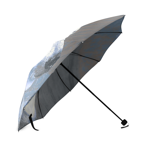 Swimming polar Baer Foldable Umbrella (Model U01)