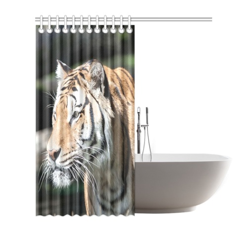 tiger 08 Shower Curtain 72"x72"