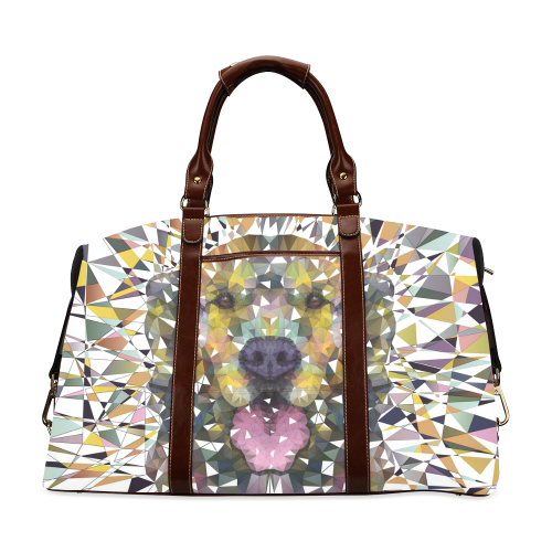 rainbow dog Classic Travel Bag (Model 1643)