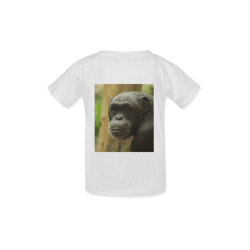 grinning chimp Kid's  Classic T-shirt (Model T22)