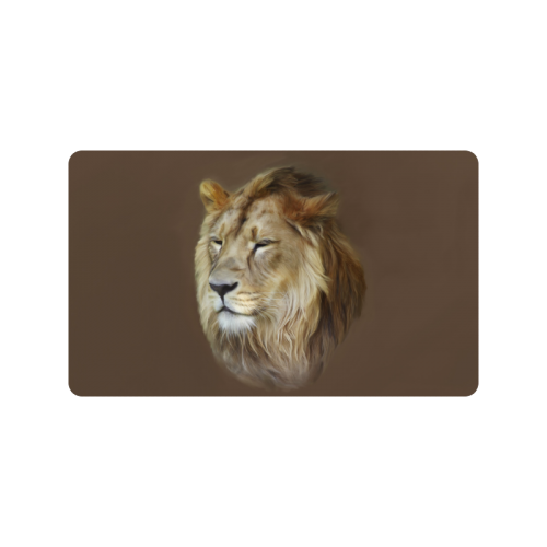A magnificent painting Lion portrait
