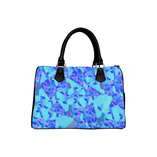 Blue Madness Boston Handbag (Model 1621)