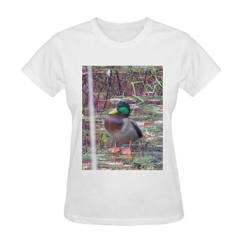 Mallard Drake Sunny Women's T-shirt (Model T05)