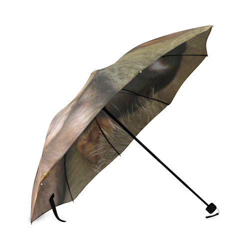 sweet baby monkey Foldable Umbrella (Model U01)