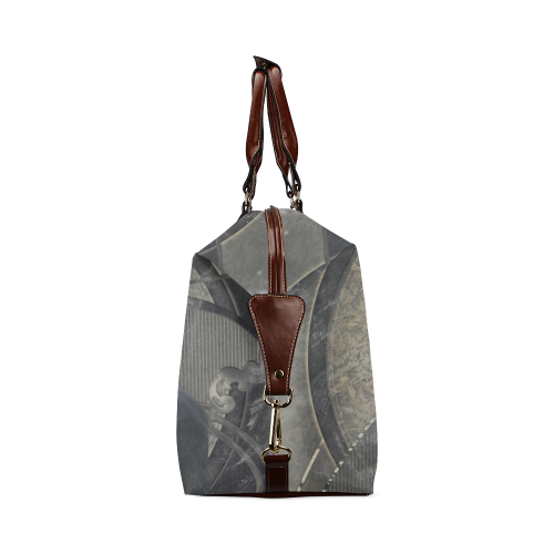 Gothic Friesian Horse Classic Travel Bag (Model 1643)