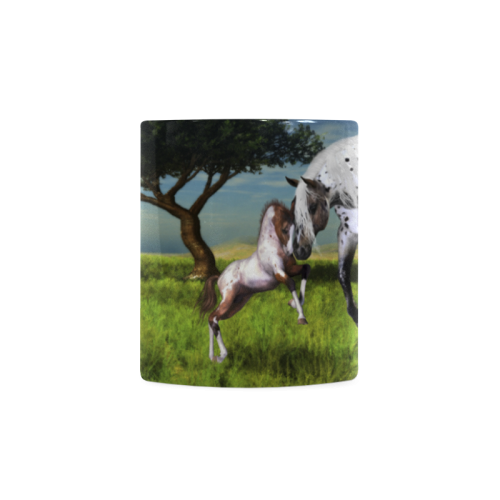 Horses Love Forever White Mug(11OZ)
