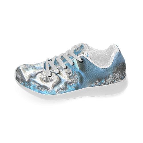 metal art 11, blue Women’s Running Shoes (Model 020)