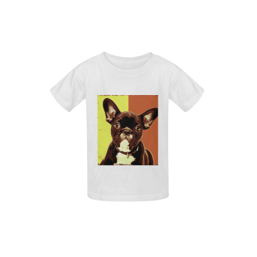 FRENCH BULLDOG Kid's  Classic T-shirt (Model T22)