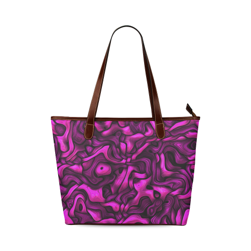 tangled pink Shoulder Tote Bag (Model 1646)