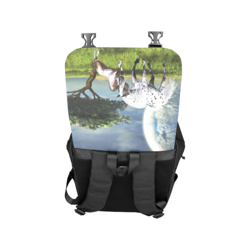 Horses Love Forever Casual Shoulders Backpack (Model 1623)