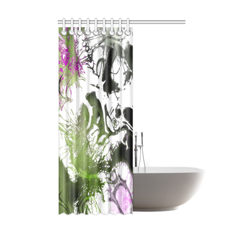 abstract fun Shower Curtain 48"x72"