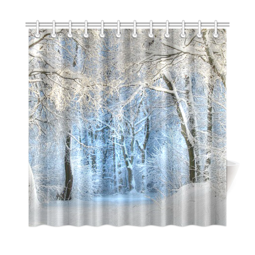 another winter wonderland Shower Curtain 72"x72"