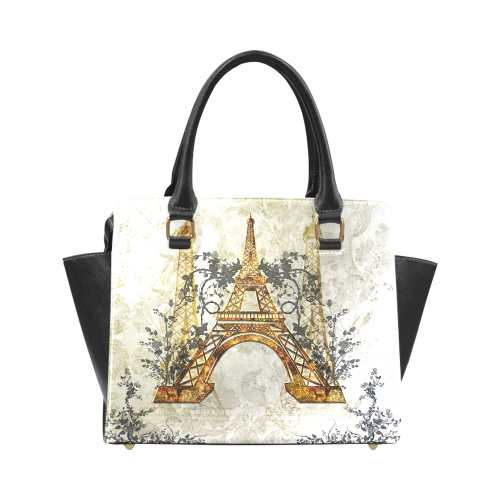 Eiffel tower Rivet Shoulder Handbag (Model 1645)