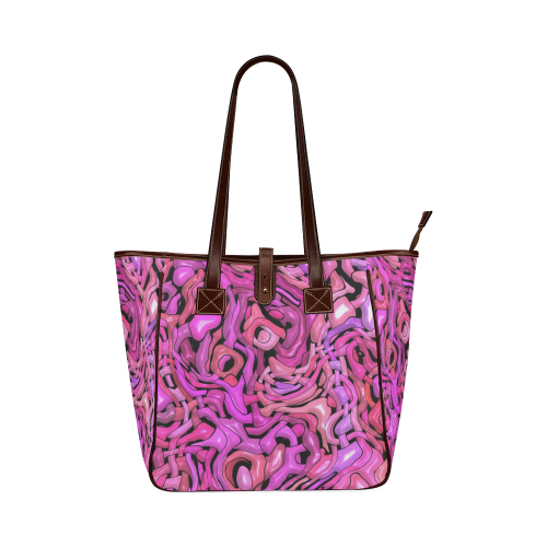 intricate emotions,hot pink Classic Tote Bag (Model 1644)