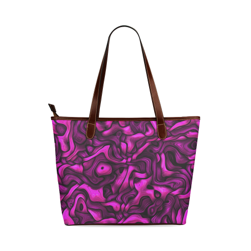 tangled pink Shoulder Tote Bag (Model 1646)