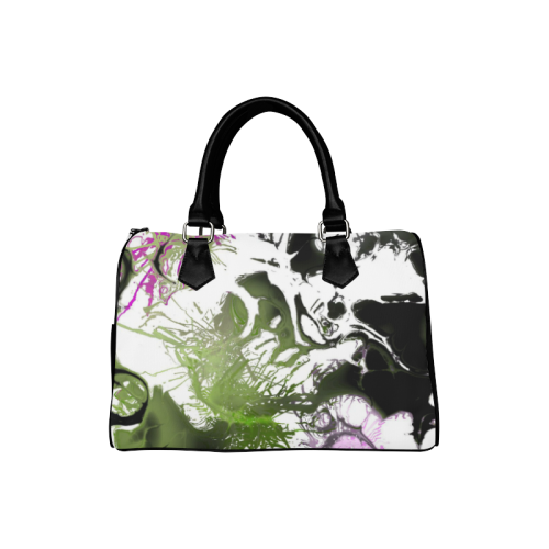 abstract fun Boston Handbag (Model 1621)