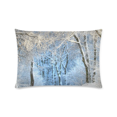 another winter wonderland Custom Rectangle Pillow Case 16"x24" (one side)
