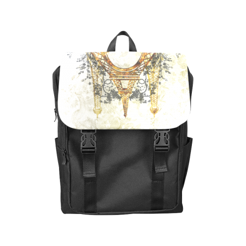 Eiffel tower Casual Shoulders Backpack (Model 1623)