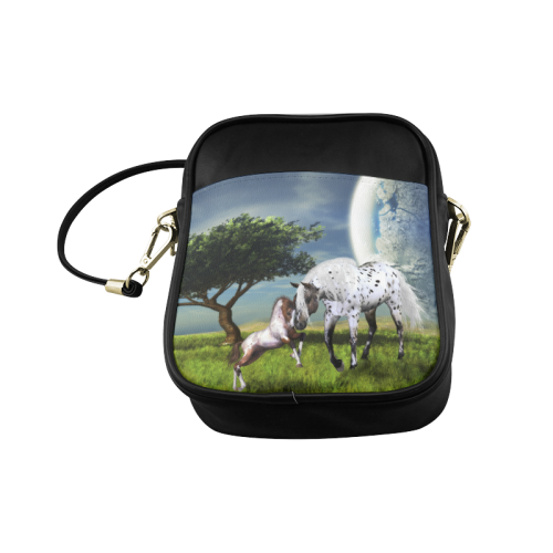 Horses Love Forever Sling Bag (Model 1627)