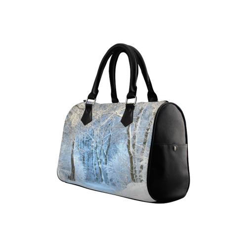 another winter wonderland Boston Handbag (Model 1621)