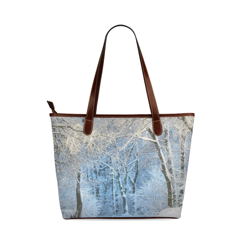 another winter wonderland Shoulder Tote Bag (Model 1646)