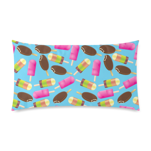 icecream Rectangle Pillow Case 20"x36"(Twin Sides)