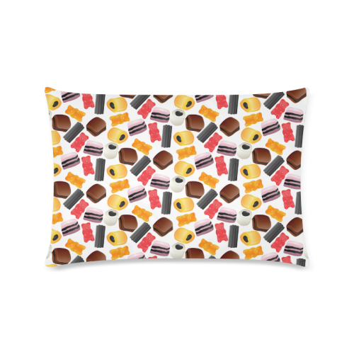 Yummy Custom Rectangle Pillow Case 16"x24" (one side)