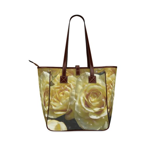 yellow roses Classic Tote Bag (Model 1644)
