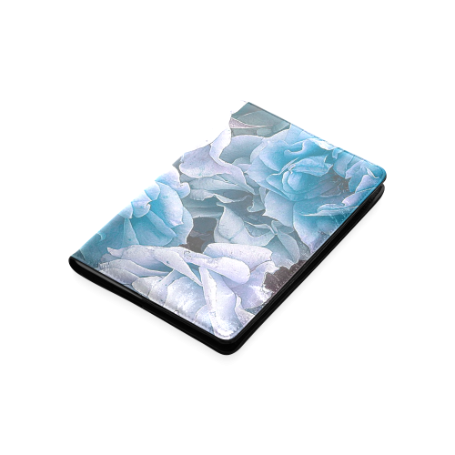 great garden roses blue Custom NoteBook A5