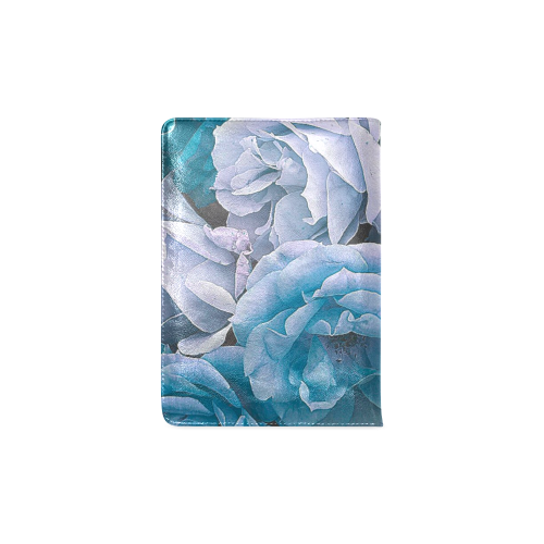 great garden roses blue Custom NoteBook A5