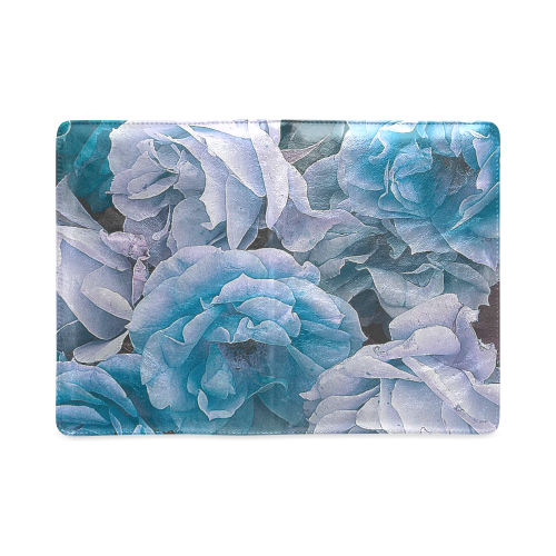 great garden roses blue Custom NoteBook A5