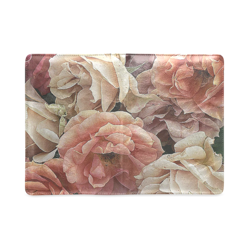 great garden roses, vintage look Custom NoteBook A5