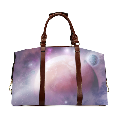 Pink Space Dream Classic Travel Bag (Model 1643)