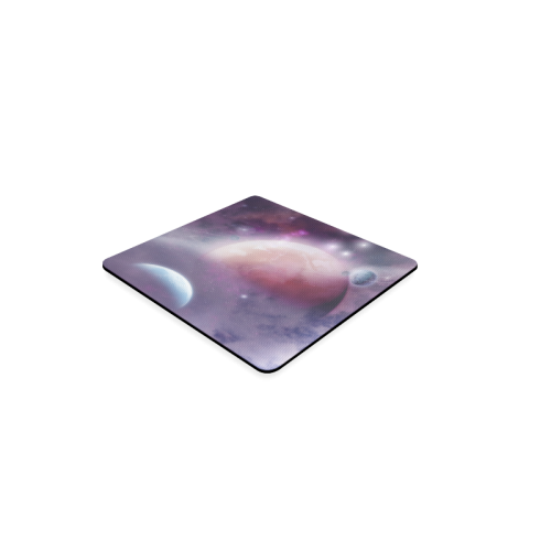 Pink Space Dream Square Coaster