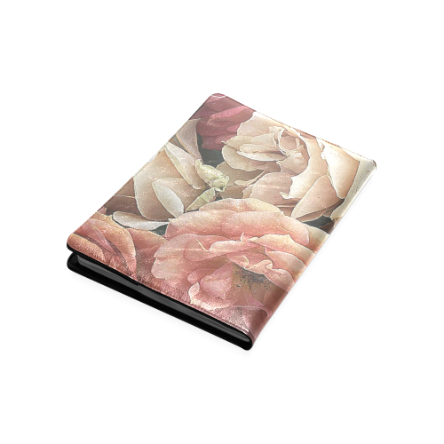 great garden roses, vintage look Custom NoteBook B5