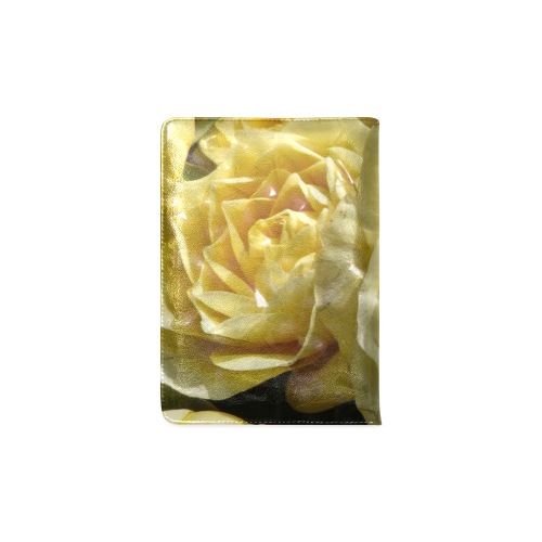 yellow roses Custom NoteBook A5