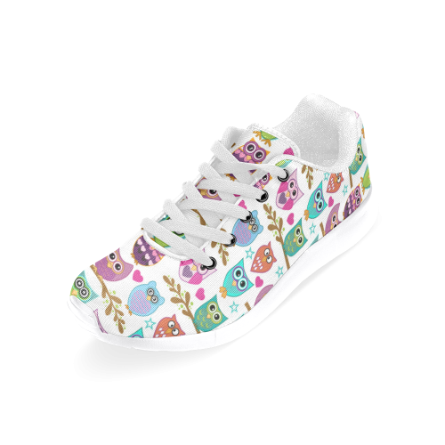 happy owls Women’s Running Shoes (Model 020)