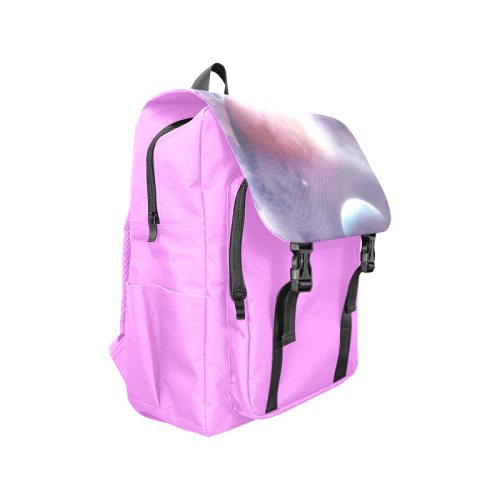 Pink Space Dream Casual Shoulders Backpack (Model 1623)