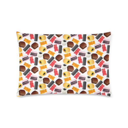 Yummy Custom Zippered Pillow Case 16"x24"(Twin Sides)