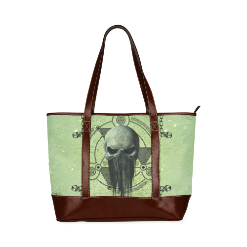 Awesome skull Tote Handbag (Model 1642)