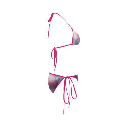 Pink Space Dream Custom Bikini Swimsuit