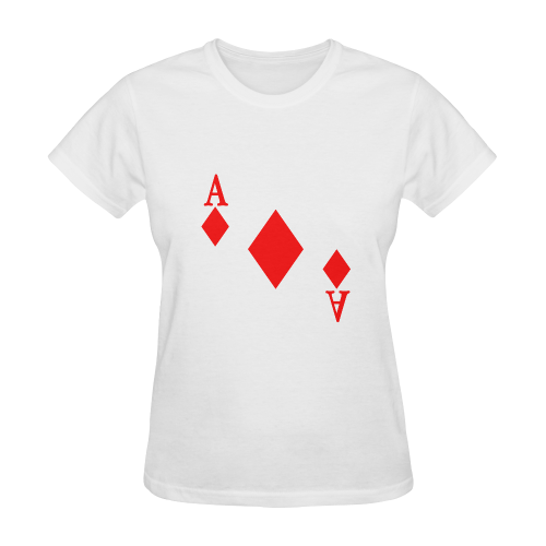 Ace of Diamonds Sunny Women's T-shirt (Model T05)