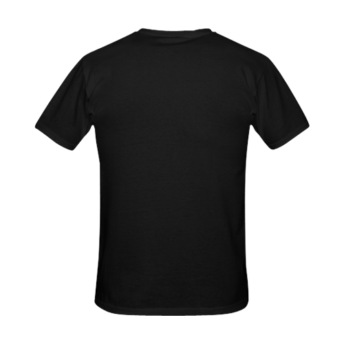 Where? Black | Men's Slim Fit T-shirt (Model T13)