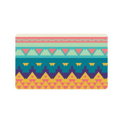 Pastel tribal design Doormat 30"x18"