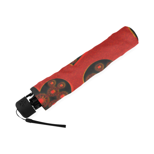 Burning Hearts Foldable Umbrella (Model U01)