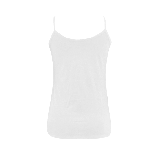 What are you doing here? Women's Spaghetti Top (USA Size) (Model T34)